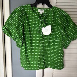 Kate Spade Green Polka Dot